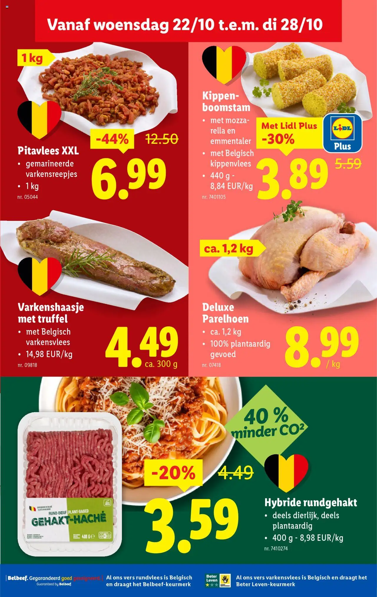 {H1} | Pagina: 15 | Producten: Kippenvlees, Varkensvlees, Mozzarella, Rundvlees
