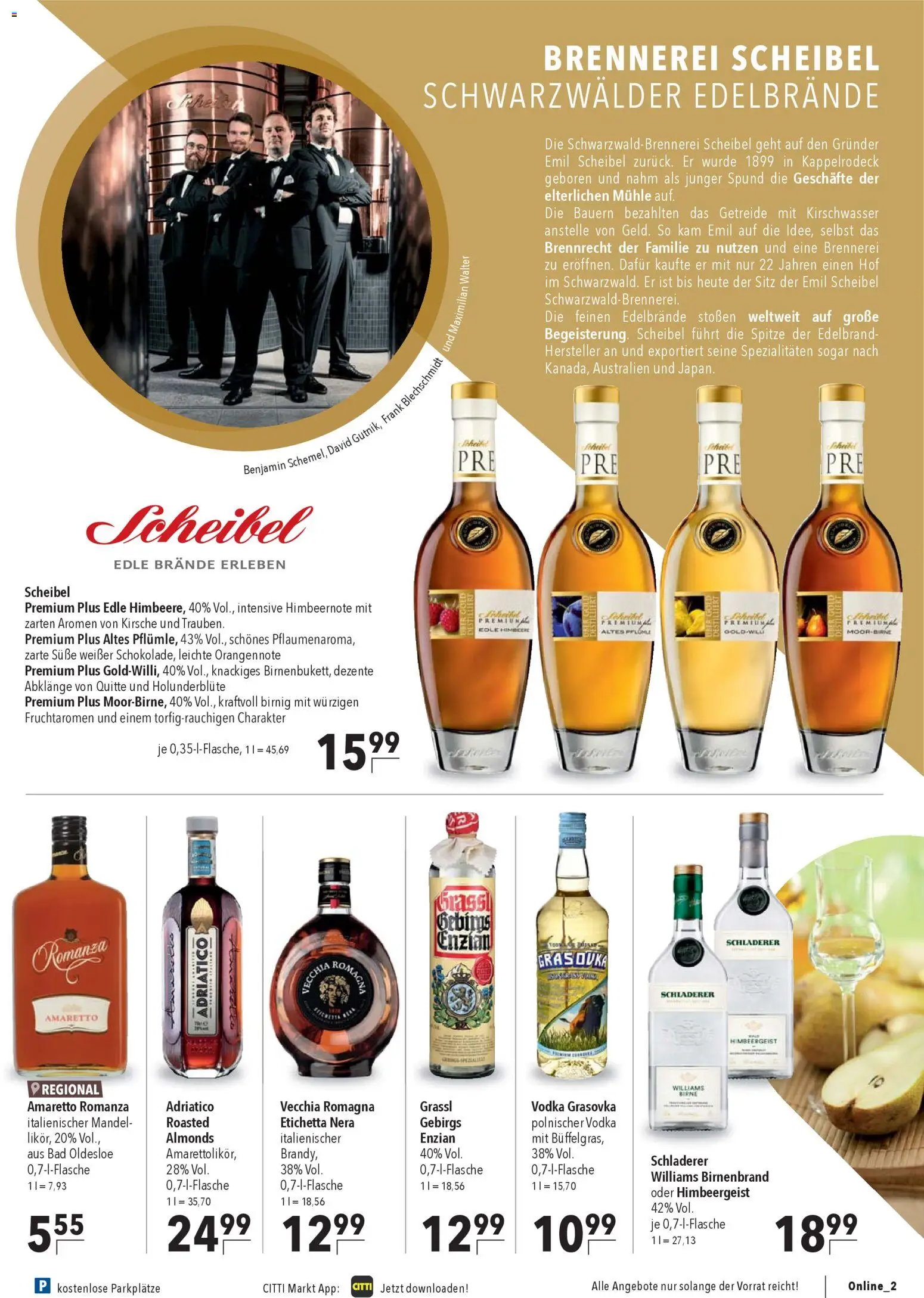 CITTI Markt Prospekt 	 – gültig ab 19.11.2025 | Seite: 13 | Produkte: Mühle, Himbeere, Vodka, Getreide