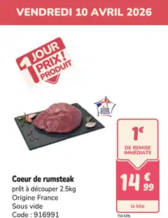 Promocash - Prévisualisation de Promocash PROMO rumsteak valide à partir de 10.04.2026