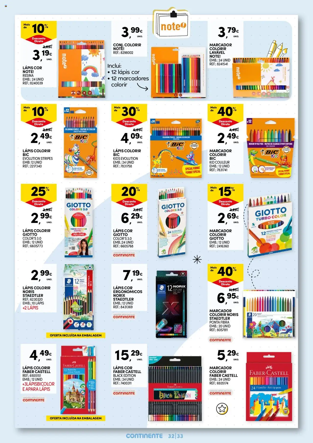Continente - Regresso às Aulas: Regressamos com tudo │ válido de 12.08.2025 | Página: 33