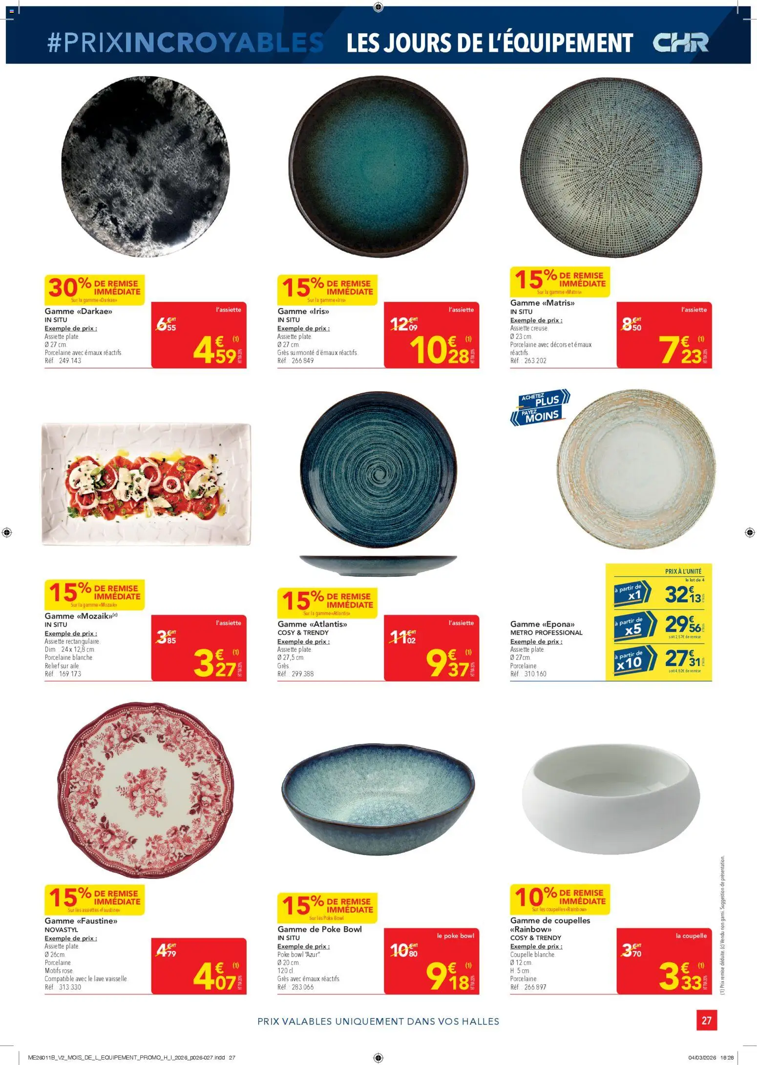 {H1} | Page: 27 | Produits: Porcelaine