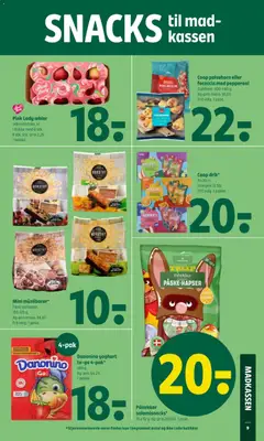 Coop pølsehorn eller Focaccia med pepperoni, Dybfrost. 400-480 g. Kg-pris maks. 55,00. Frit valg. 1 pose. gyldig fra 05.03.2026 | Side: 11