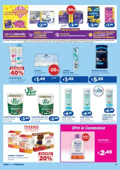 Anteprima del volantino Acqua e Sapone volantino Cesar S.p.A. Toscana e Umbria valido a partire dal 26.02.2026 | Pagina: 11 | Prodotti: Spazzolino, Intimo, Talco, Lavatrice