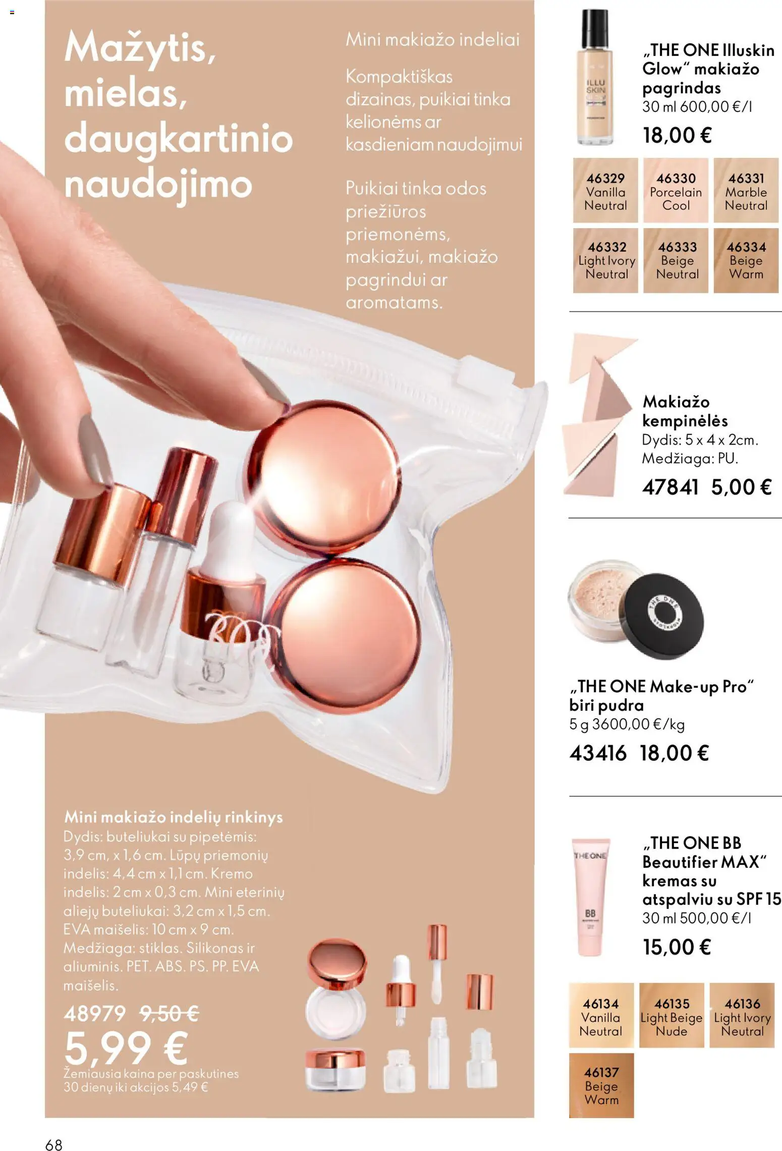 Oriflame akcijos nuo 28.01.2026 | Puslapis: 68 | Prekių: Pudra, Kremas