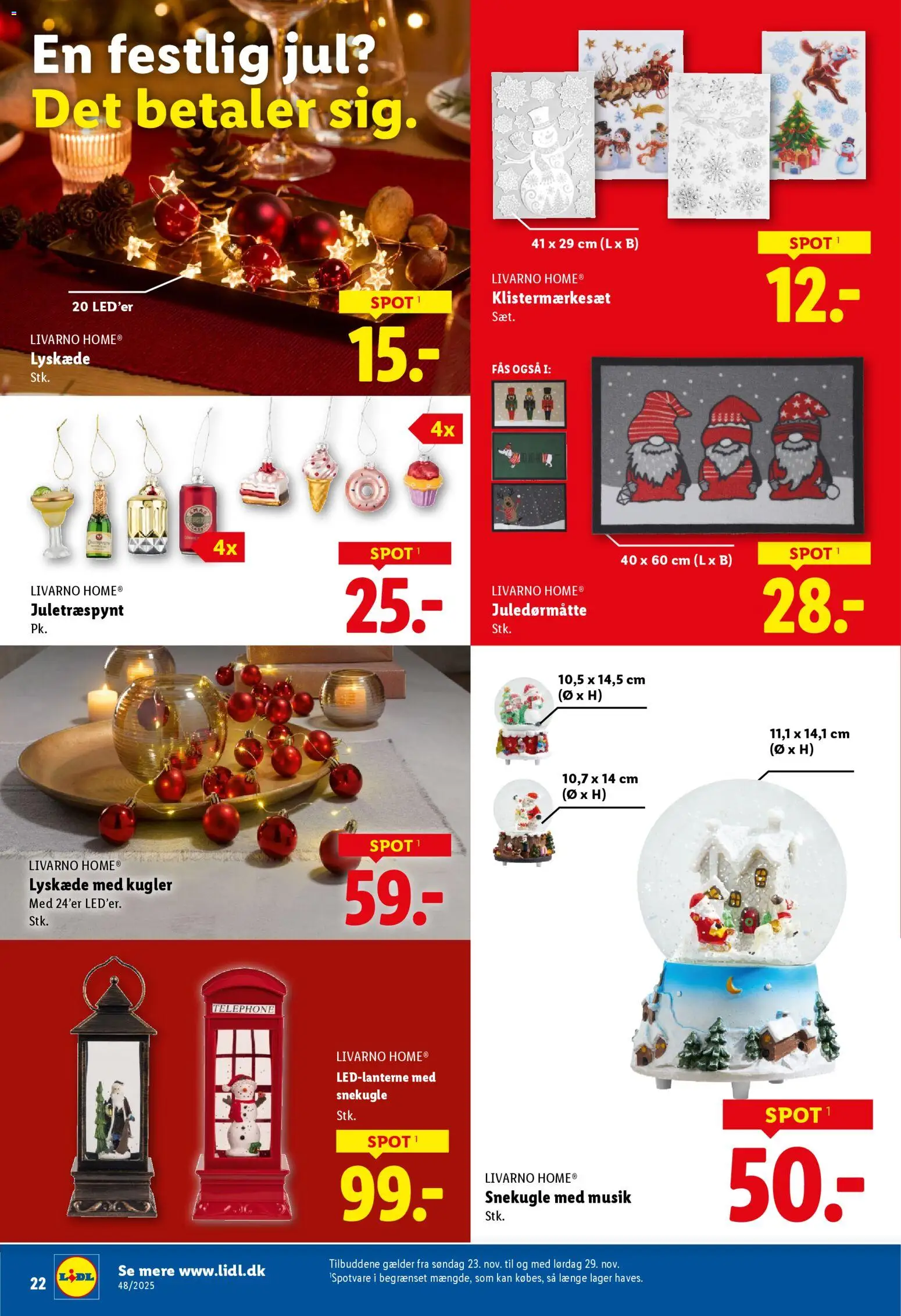 Lidl tilbudsavis – gyldig fra 23.11.2025 | Side: 6 | Produkter: Søm