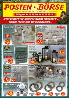 Posten Börse Prospekt ab 13.09.2025 gültig