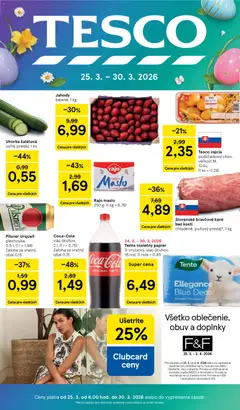 Tesco leták platný od 25.03.2026