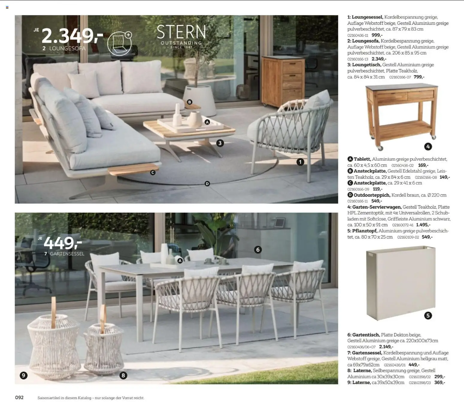 XXXL Lutz My Home Garten – gültig ab 23.02.2026 | Seite: 92