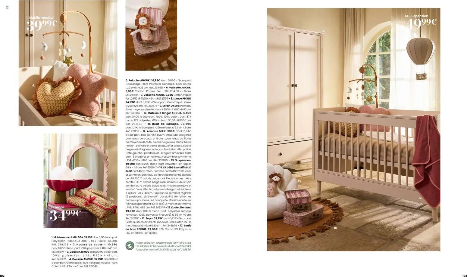 {H1} | Page: 52 | Produits: Matelas, Fauteuil, Étagère, Lampe