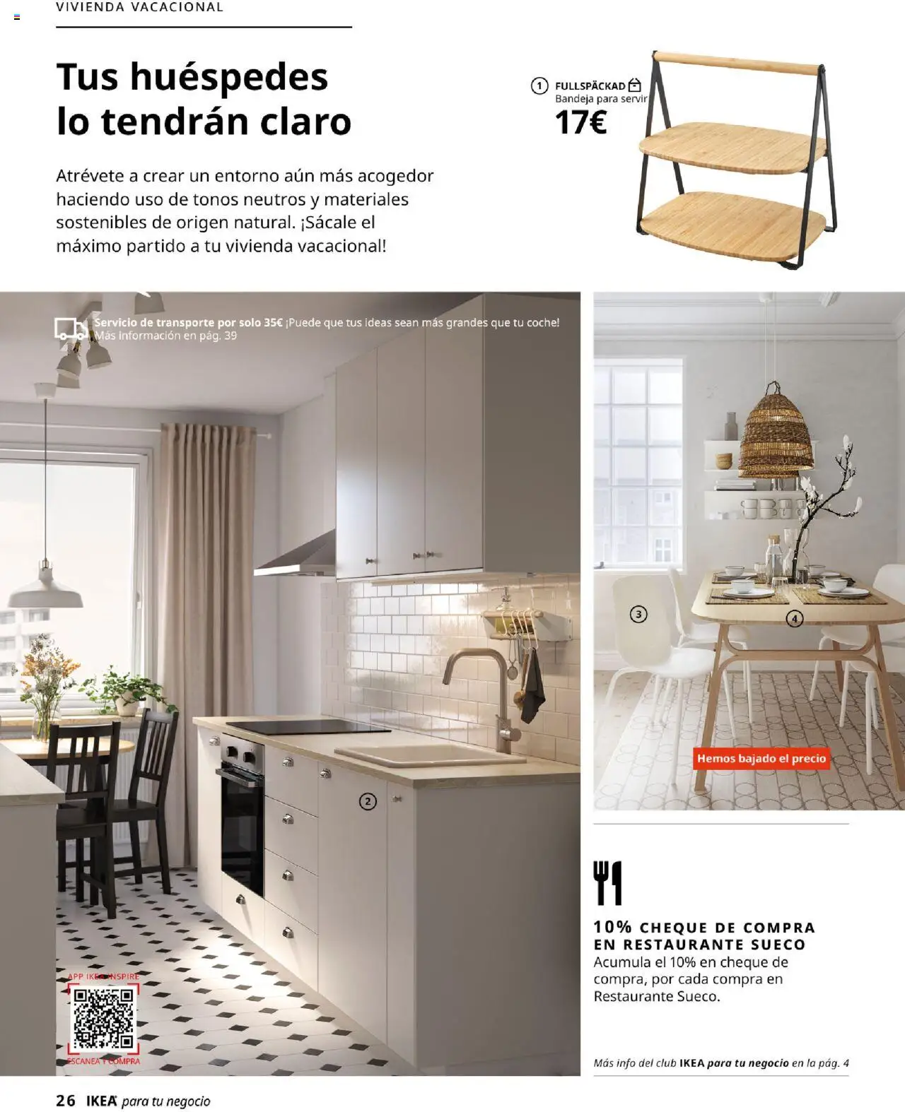 Catálogo IKEA para tu negocio │ válido desde el 04.02.2025 | Página: 26 | Productos: Bandeja