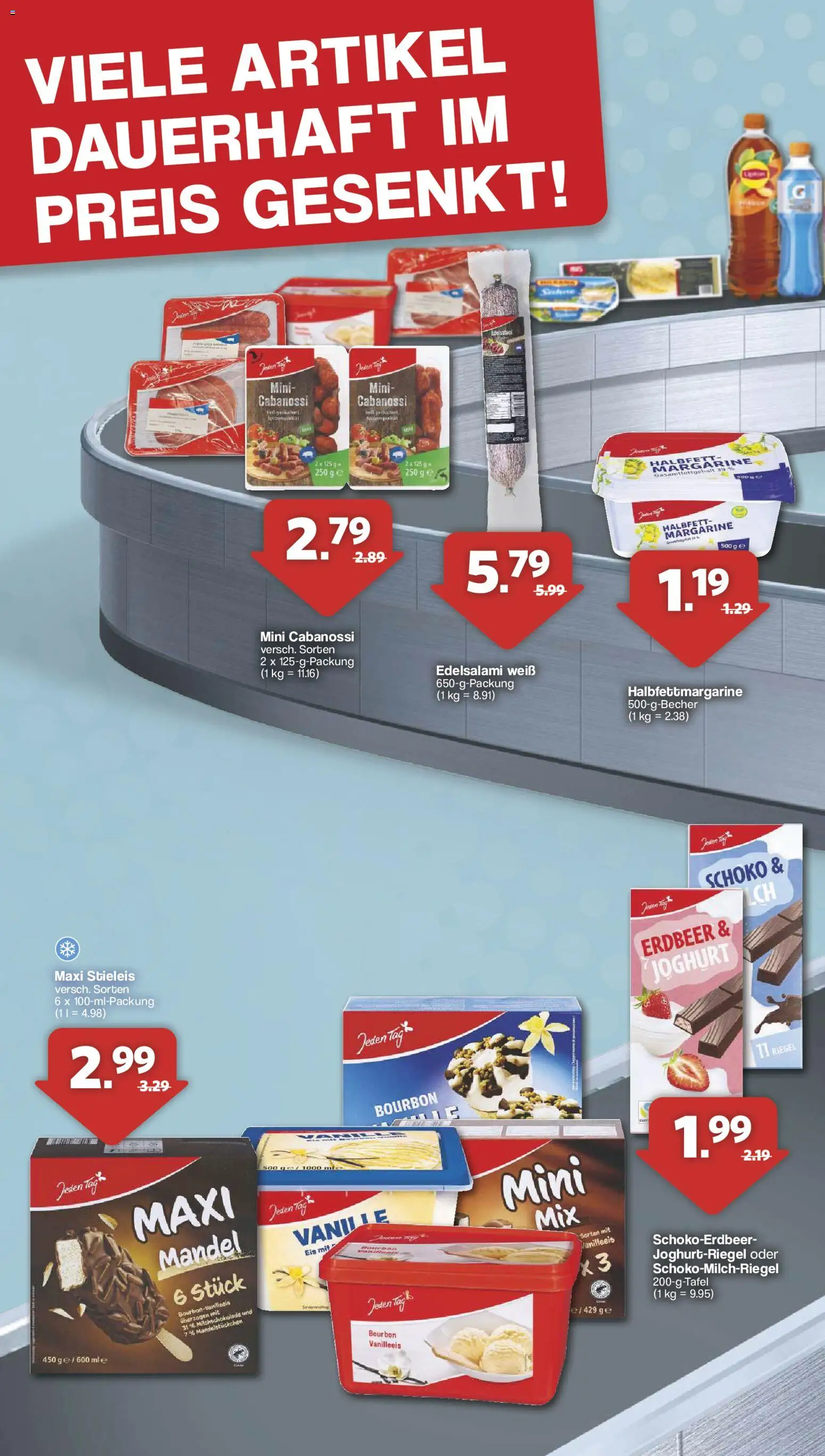 Famila Nordwest Prospekt 	 – gültig ab 07.04.2026 | Seite: 44 | Produkte: Margarine, Joghurt, Salami, Eis