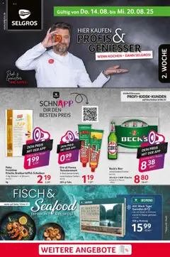Selgros Prospekt 	 gültig ab dem 14.08.2025