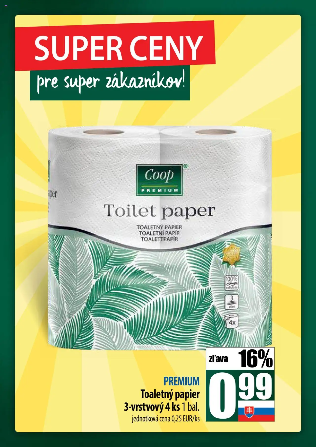COOP Jednota široká ponuka │ platný od 14.08.2025 | Strana: 60 | Produkty: Toaletný papier