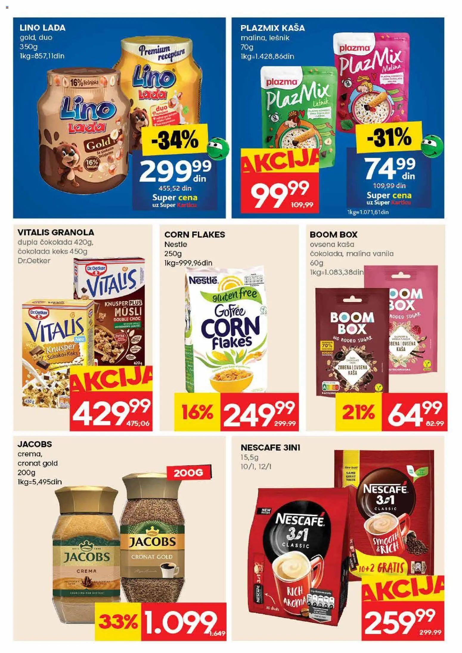 Roda katalog - važi od 23.04.2026 | Strana: 16 | Proizvode: Keks, Lešnik, Musli, Čokolada