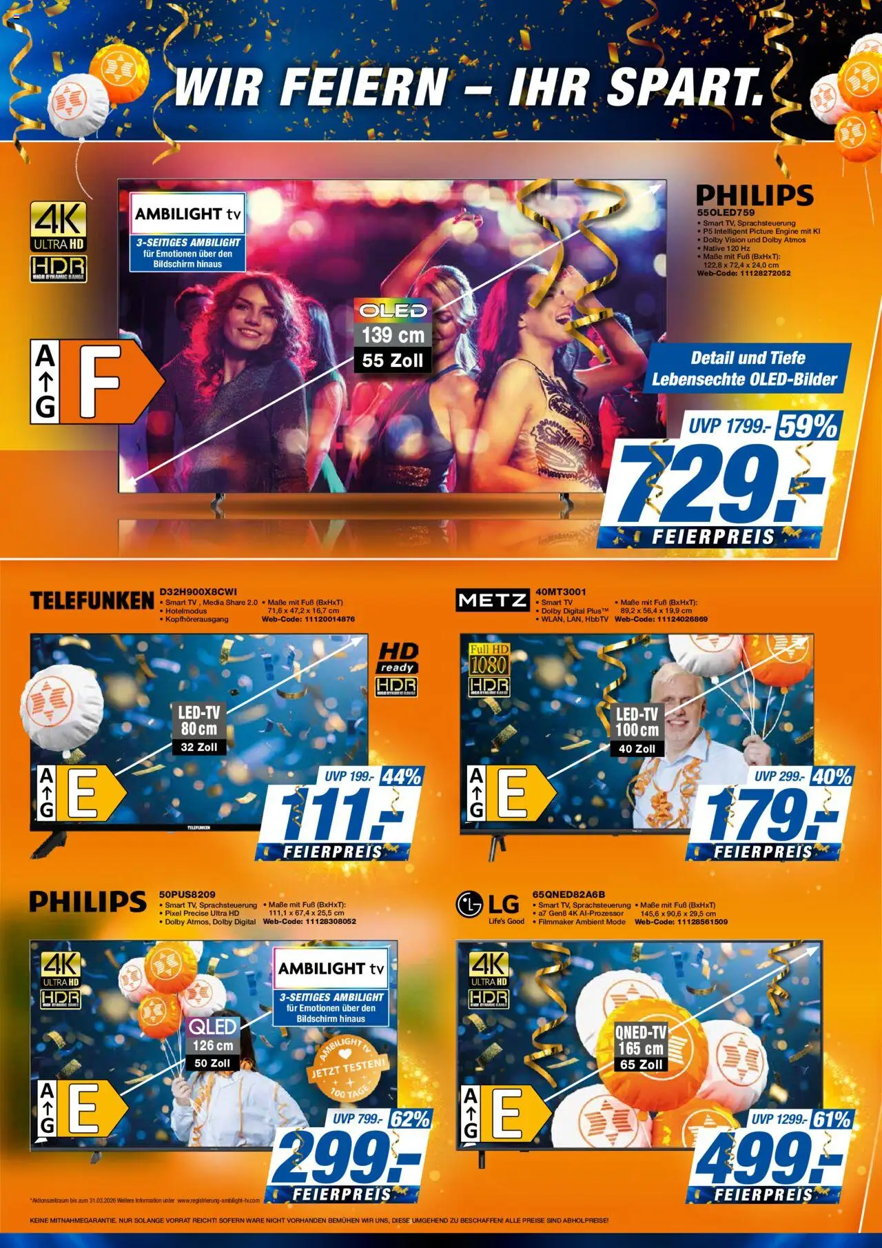 Expert  Aktuelle Beilage – gültig ab 03.10.2025 | Seite: 2 | Produkte: Philips, Smart TV, Bildschirm, TV