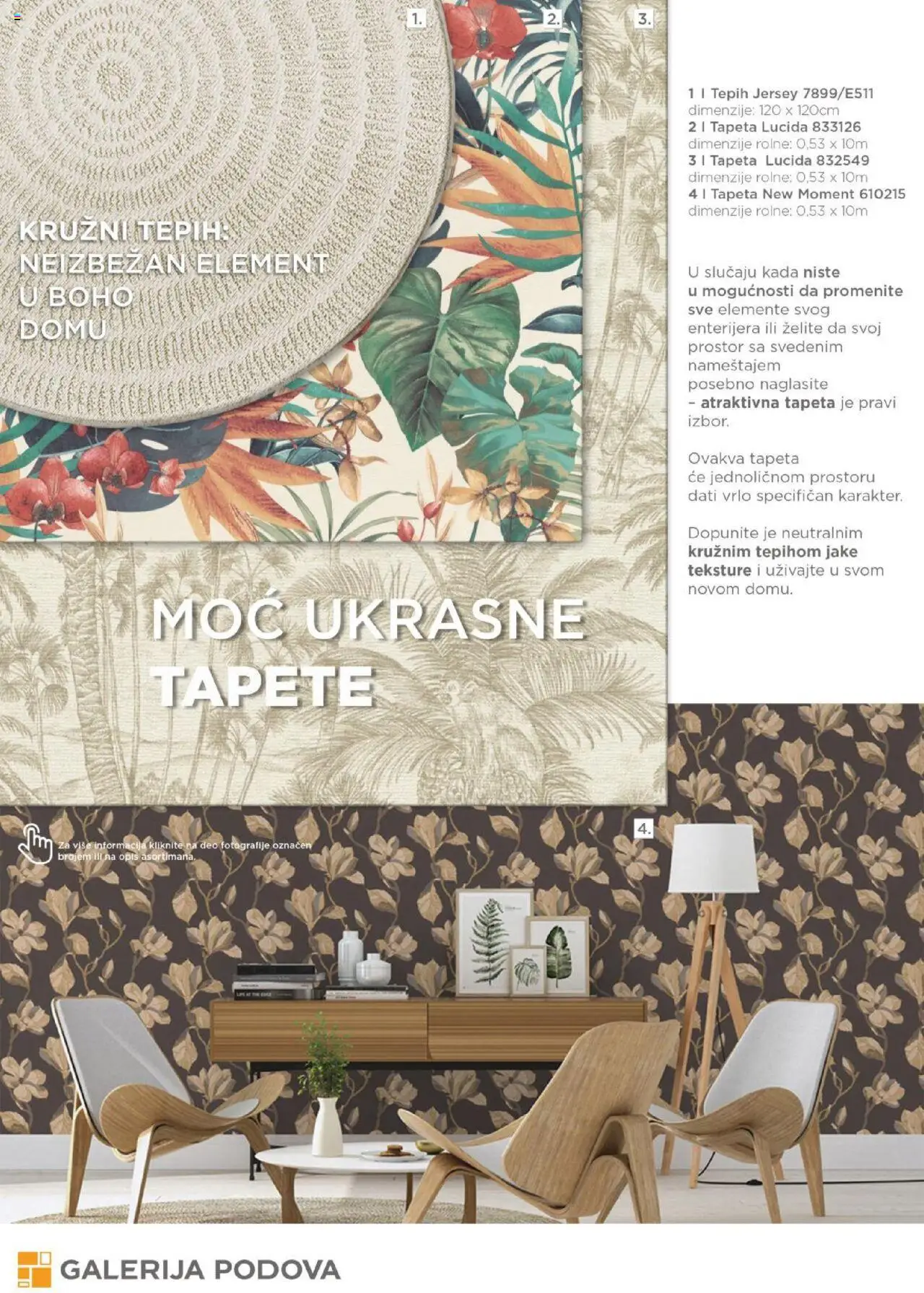 Galerija Podova katalog - važi od 31.01.2025 | Strana: 73 | Proizvode: Tepih