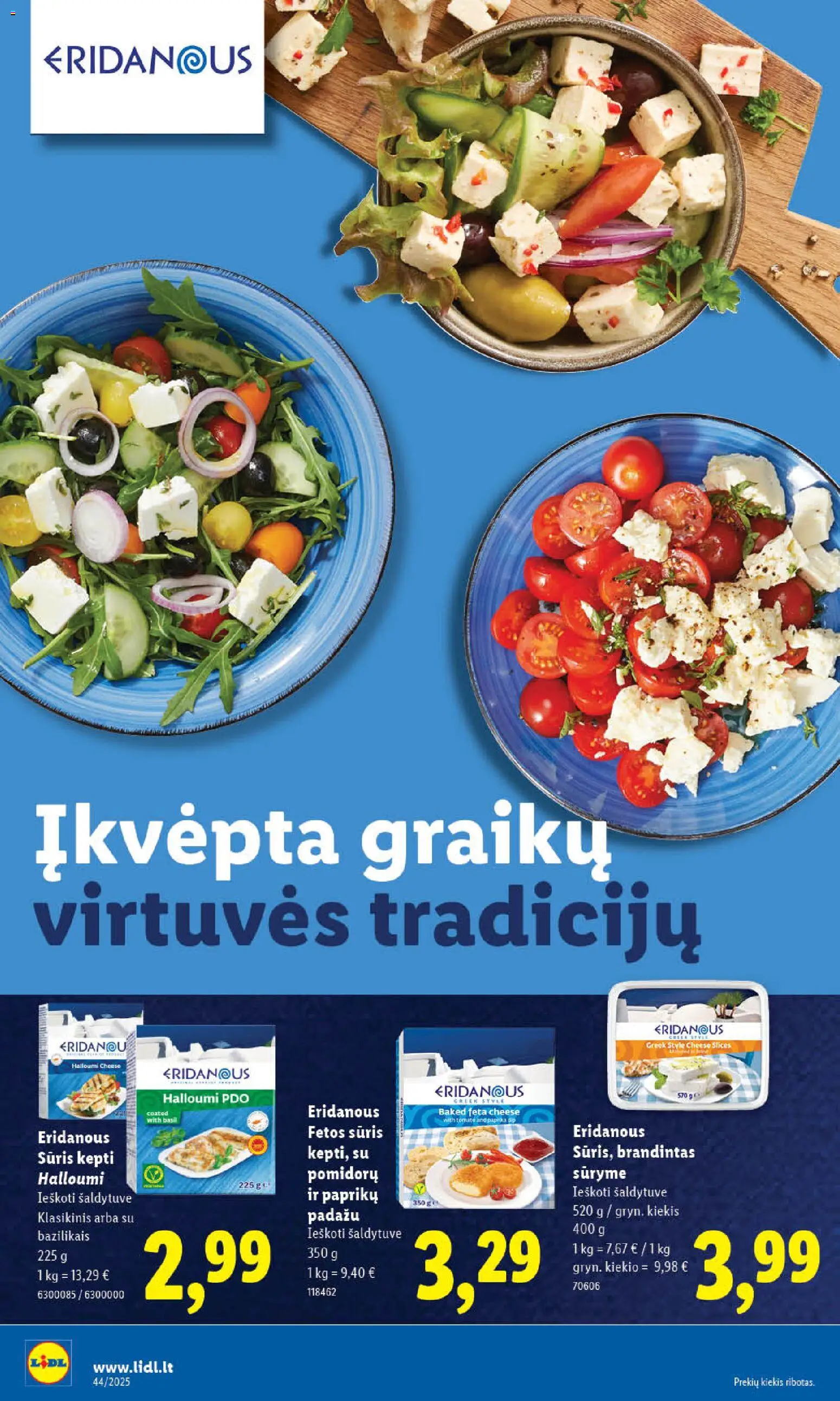 LIDL akcijos nuo 27.10.2025 | Puslapis: 10 | Prekių: Paprika, Sūris