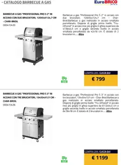 Anteprima del volantino Eurobrico Barbecue a Gas catalogo valido a partire dal 23.07.2025 | Pagina: 36