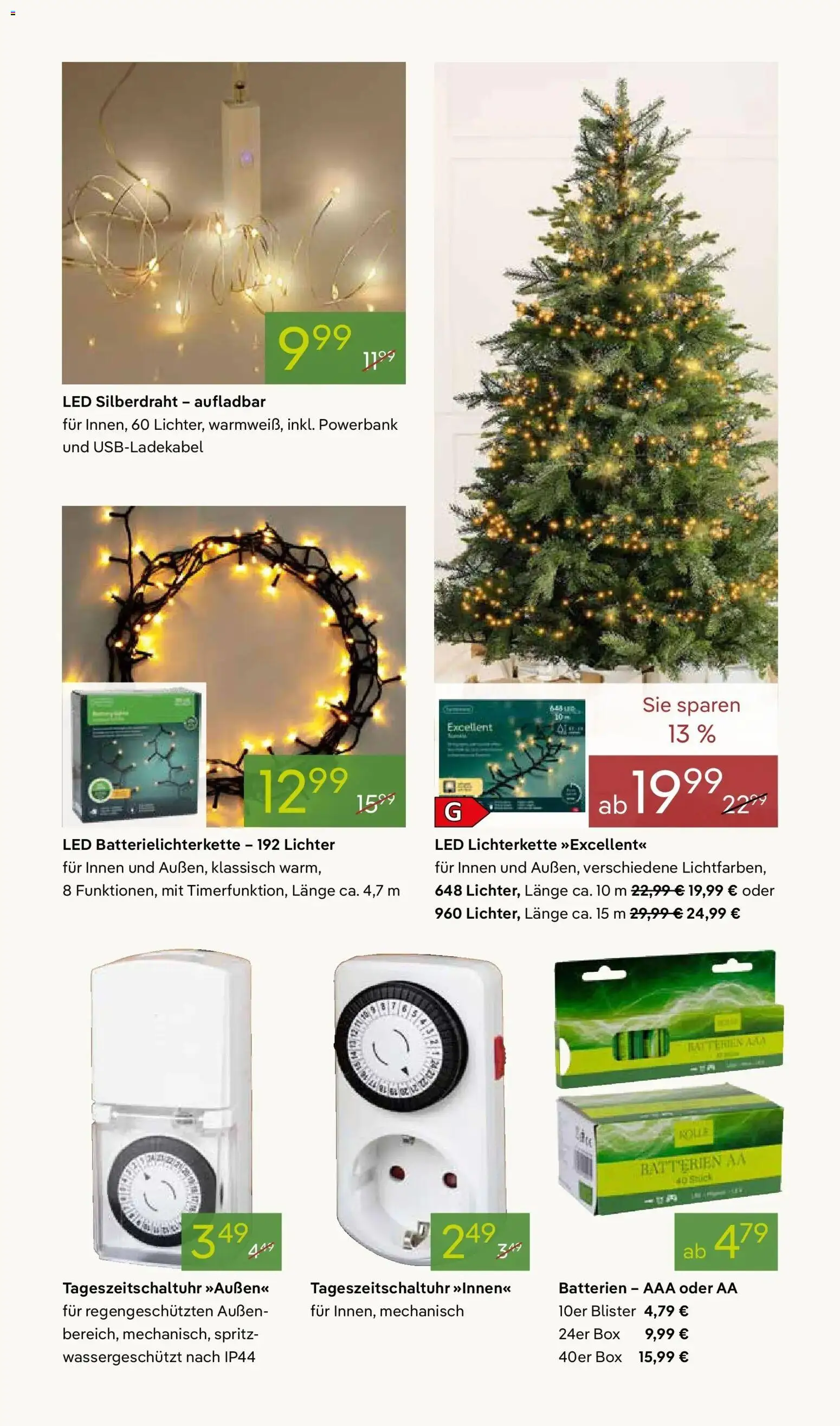 Pflanzen-Kölle - Pflanzen-Kölle: Advent, Advent – gültig ab 23.11.2025 | Seite: 5 | Produkte: Batterien, Box, Powerbank