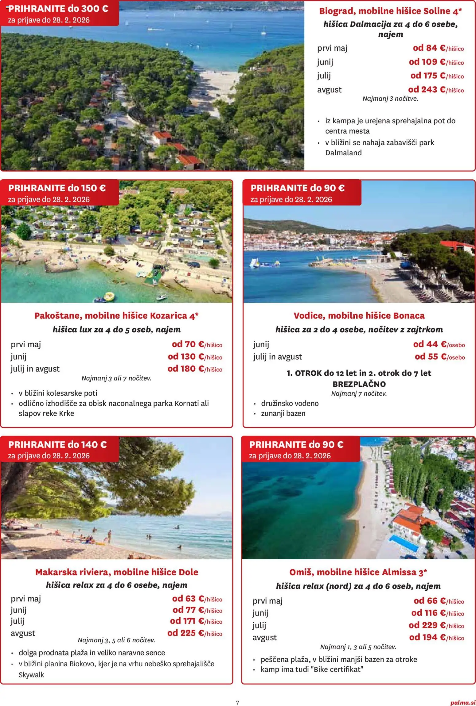 Novi Palma katalog ponudbe – veljaven od 05.01.2026 | Stran: 7 | Izdelki: Bazen