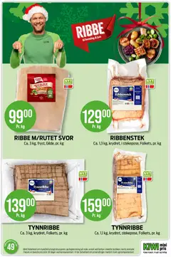 Forhåndsvisning av RIBBE M/RUTET SVOR, Ca. 3 kg, fryst, Gilde, pr. kg gyldig fra 01.12.2025 | Side: 2
