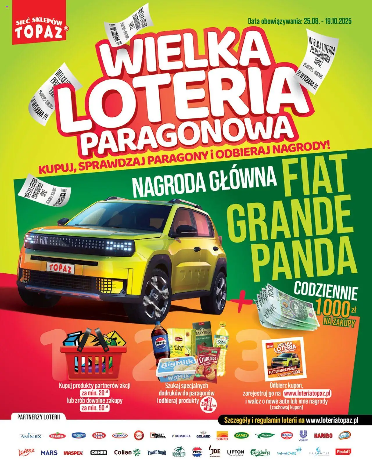 Topaz Gazetka - Express od 21.08.2025 | Strona: 2 | Produkty: Pepsi, Papryka