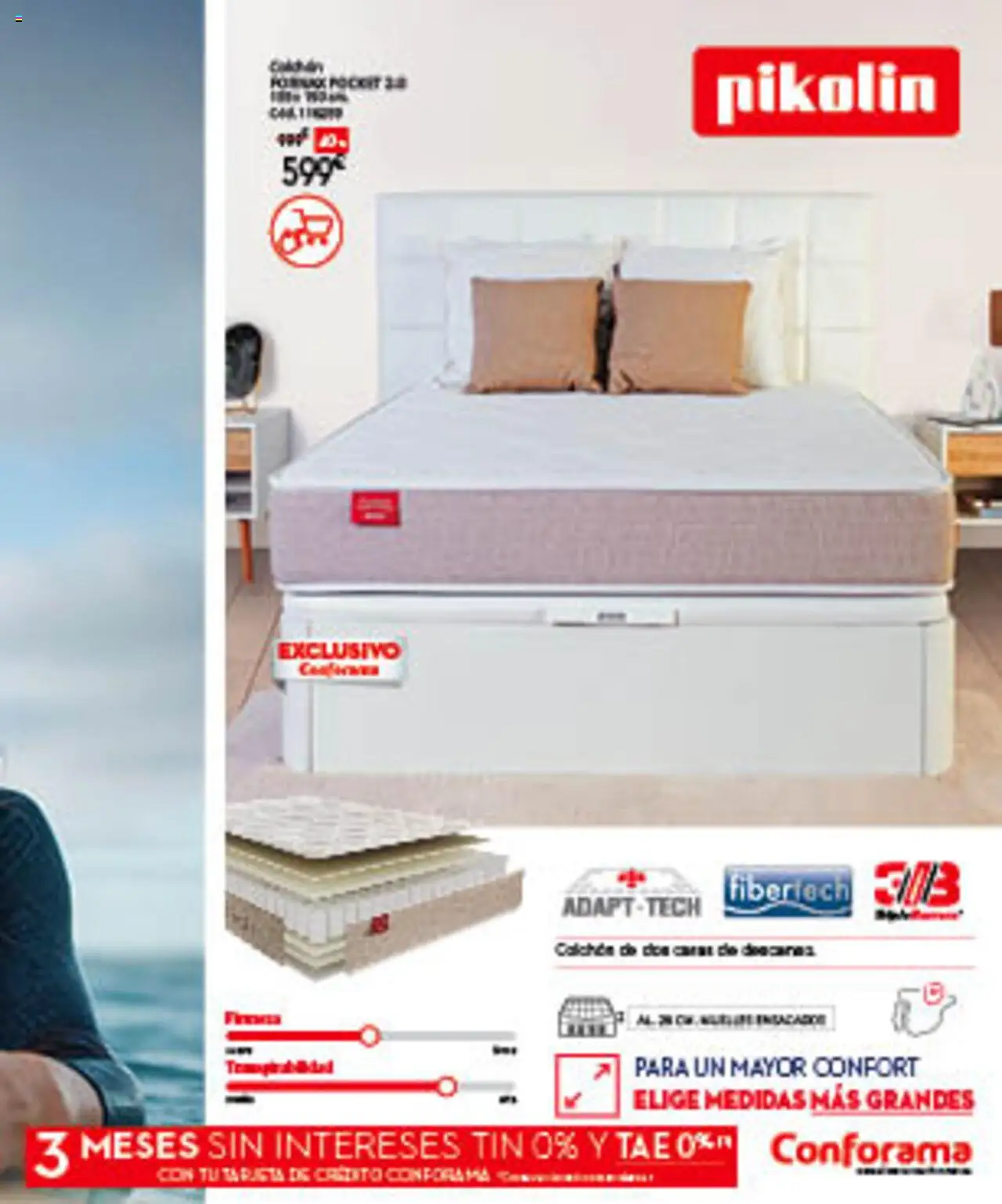 Conforama folleto │ válido desde el 07.08.2025 | Página: 9 | Productos: Colchon