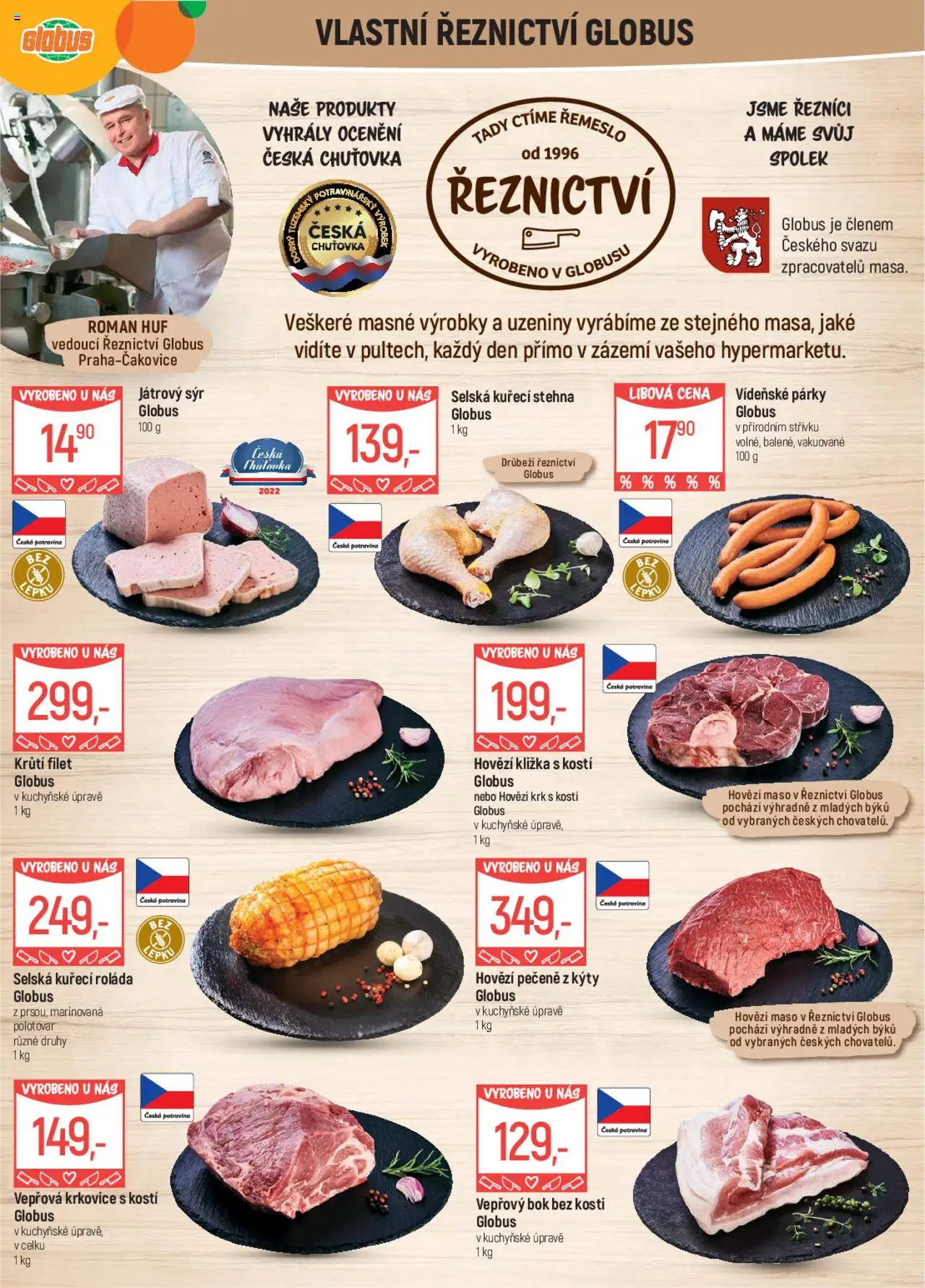 Globus leták od 27.08.2025 | Strana: 5 | Produkty: Sýr, Vepřový bok bez kosti, Krkovice, Vepřová krkovice
