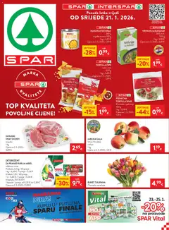 Katalog Spar - Pregled kataloga iz trgovine Spar, vrijedi od 21.01.2026