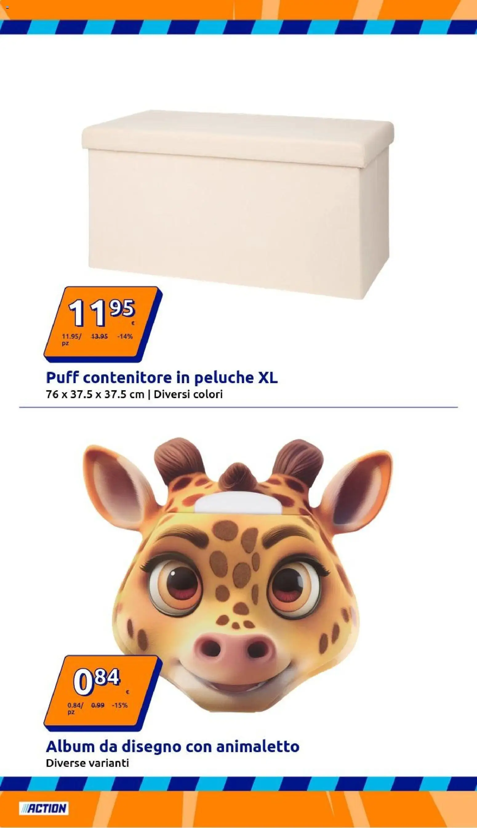 Volantino Action del 21.01.2026 | Pagina: 24 | Prodotti: Peluche, Contenitore