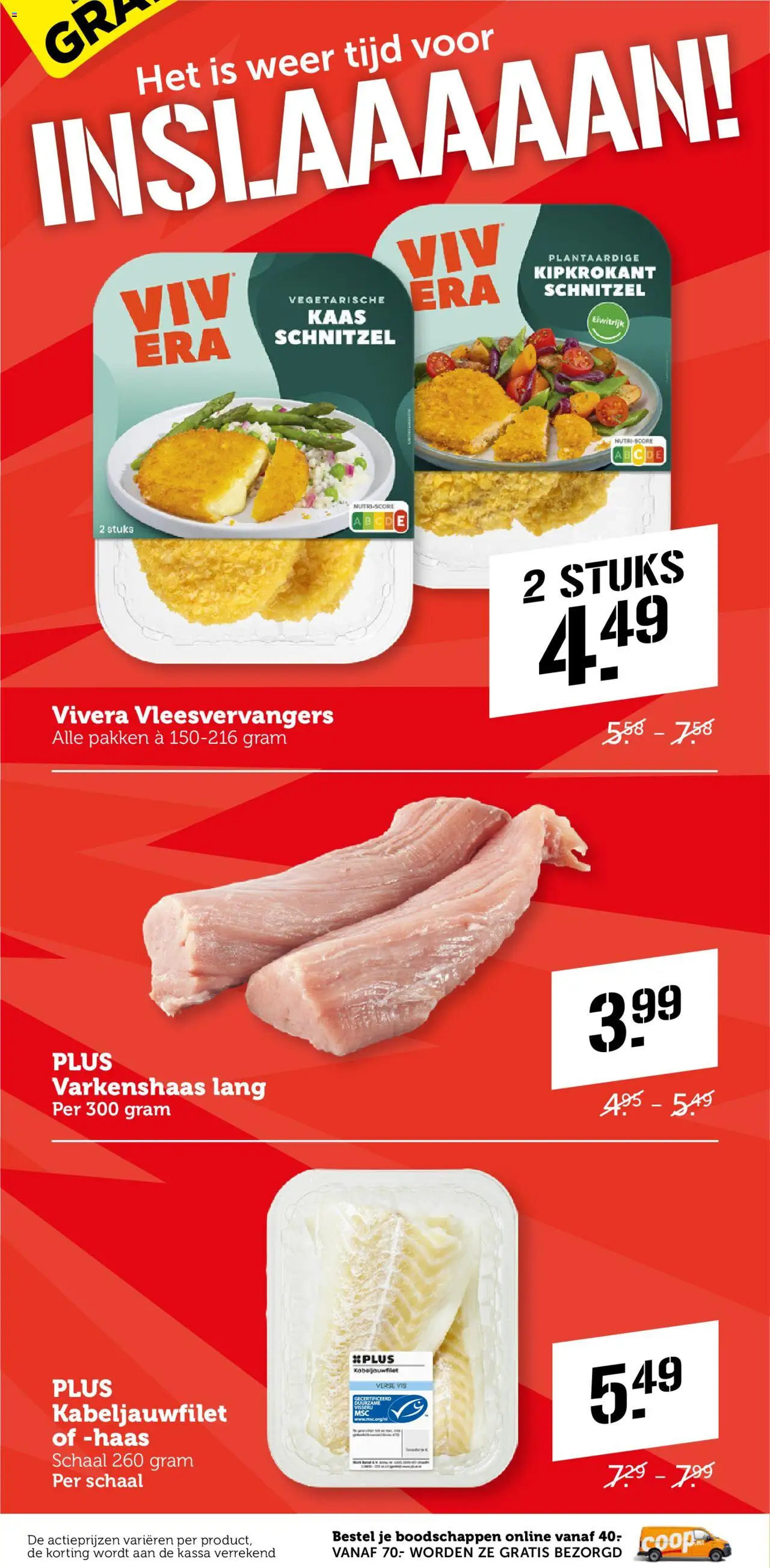  | Pagina: 5 | Producten: Kaas, Vis, Schaal, Schnitzel