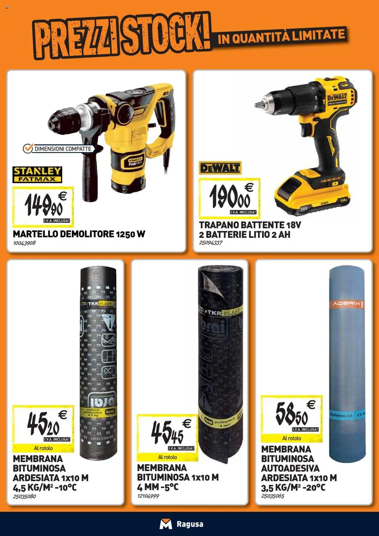 Volantino TECNOMAT del 27.08.2025 | Pagina: 22 | Prodotti: Trapano, Martello, Batterie