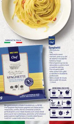 Ofertele Metro valabile de la 30.04.2025 | Pagină: 4 | Produse: Masă, Măsline, Ulei, Apă