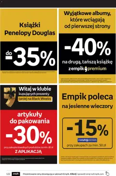 Pogląd oferty "Empik Black Friday" - ważna od 29.10.2025 | Strona: 122 | Produkty: Książki