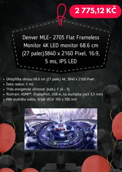 Náhled letáku Conrad Cyber Monday od 01.12.2025 | Strana: 5 | Produkty: Monitor, Sluchátka, LED