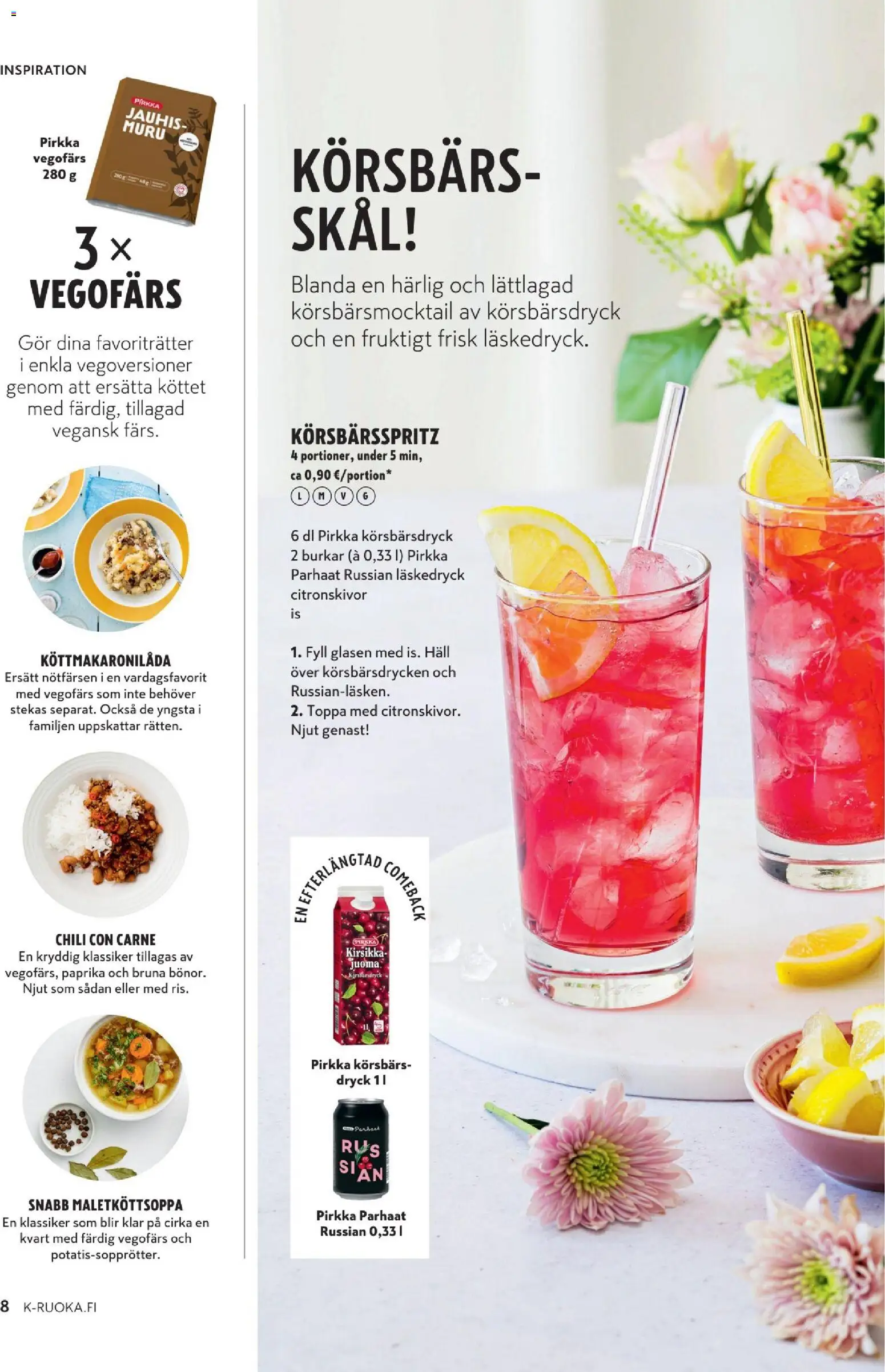 K-Market tarjoukset - K-mat – voimassa 06.05.2026 alkaen | Sivu: 8 | Tuotteet: Paprika, Chili