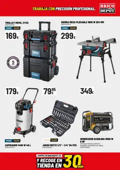 Vista previa Brico Depôt folleto válido desde el 30.01.2026 | Página: 11 | Productos: Aspirador, Mesa