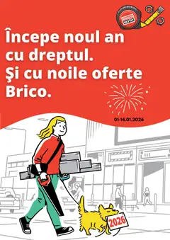 Ofertele Brico Depot valabile de la 01.01.2026