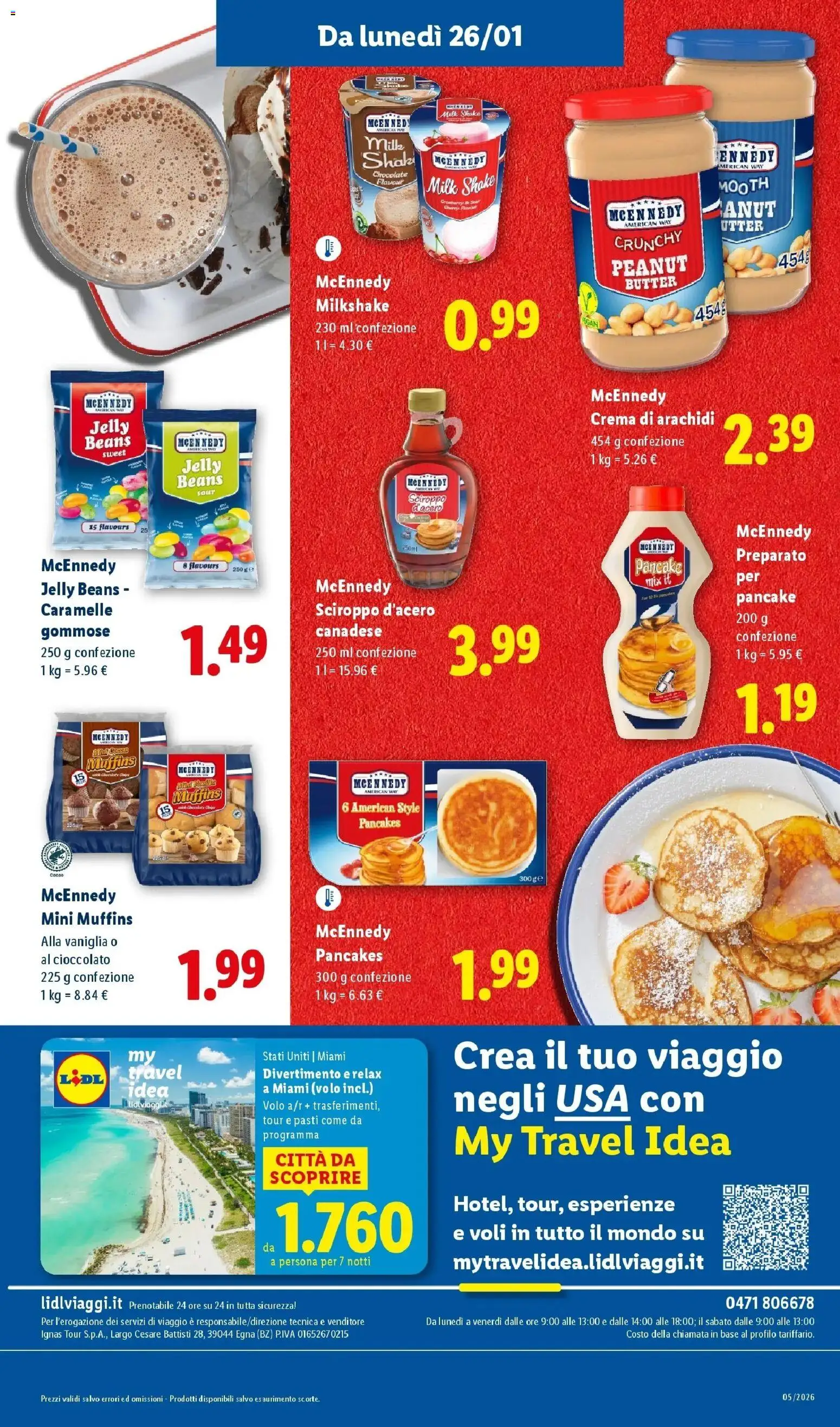 Volantino Lidl del 22.01.2026 | Pagina: 23 | Prodotti: Crema, Cioccolato, Caramelle, Arachidi