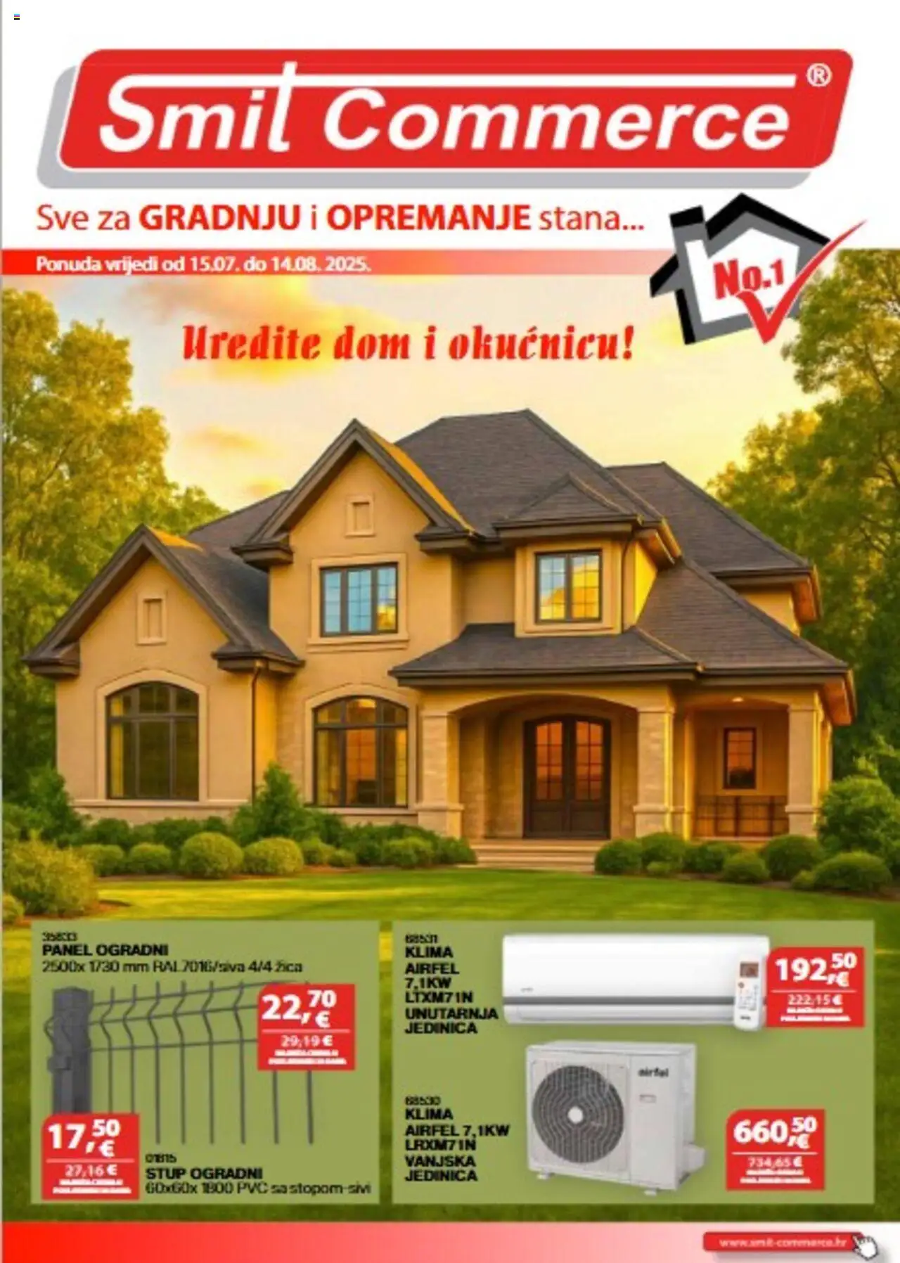Smit Commerce katalog | vrijedi od 15.07.2025 | Stranica: 1 | Proizvodi: Klima