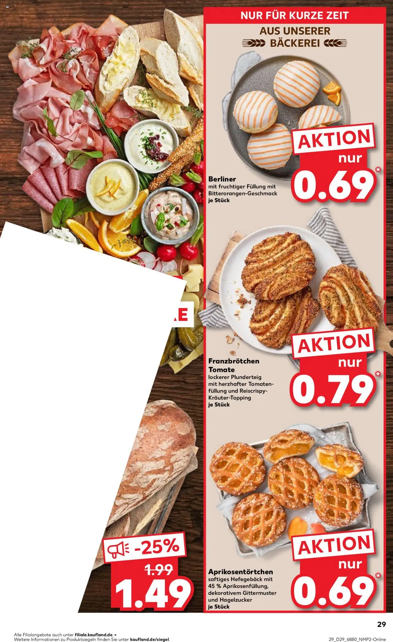 Kaufland prospekt Völklingen	 - gültig ab dem 17.07.2025 | Seite: 29 | Produkte: Berliner, Bäckerei, Tomaten