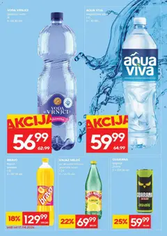 Idea katalog  - pregled Idea kataloga - važi od 16.04.2026 | Strana: 24 | Proizvode: Voda, Guarana, Mineralna voda, Breskva