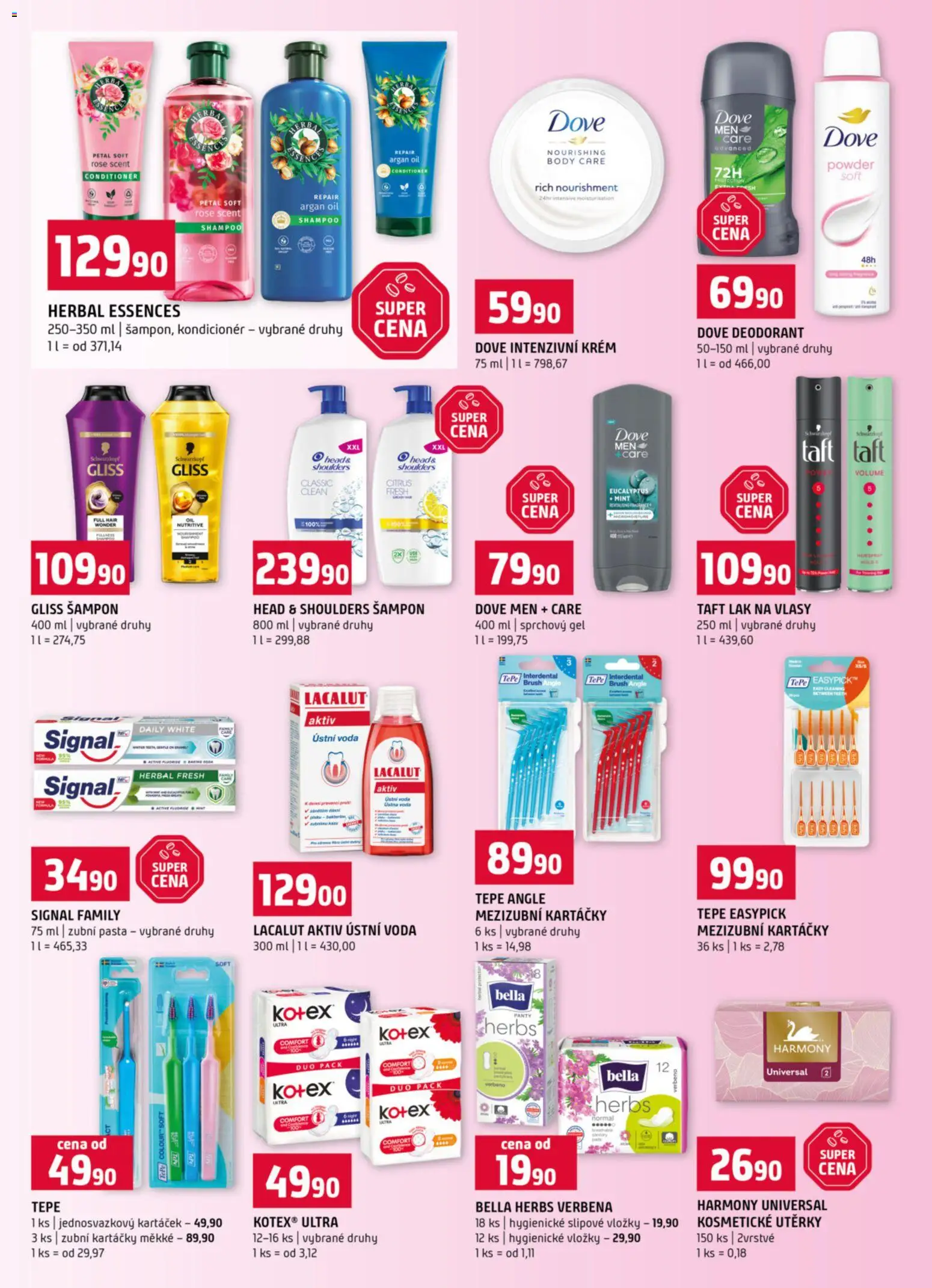 Terno leták od 08.04.2026 | Strana: 14 | Produkty: Deodorant, Lacalut, Body, Lacalut Aktiv