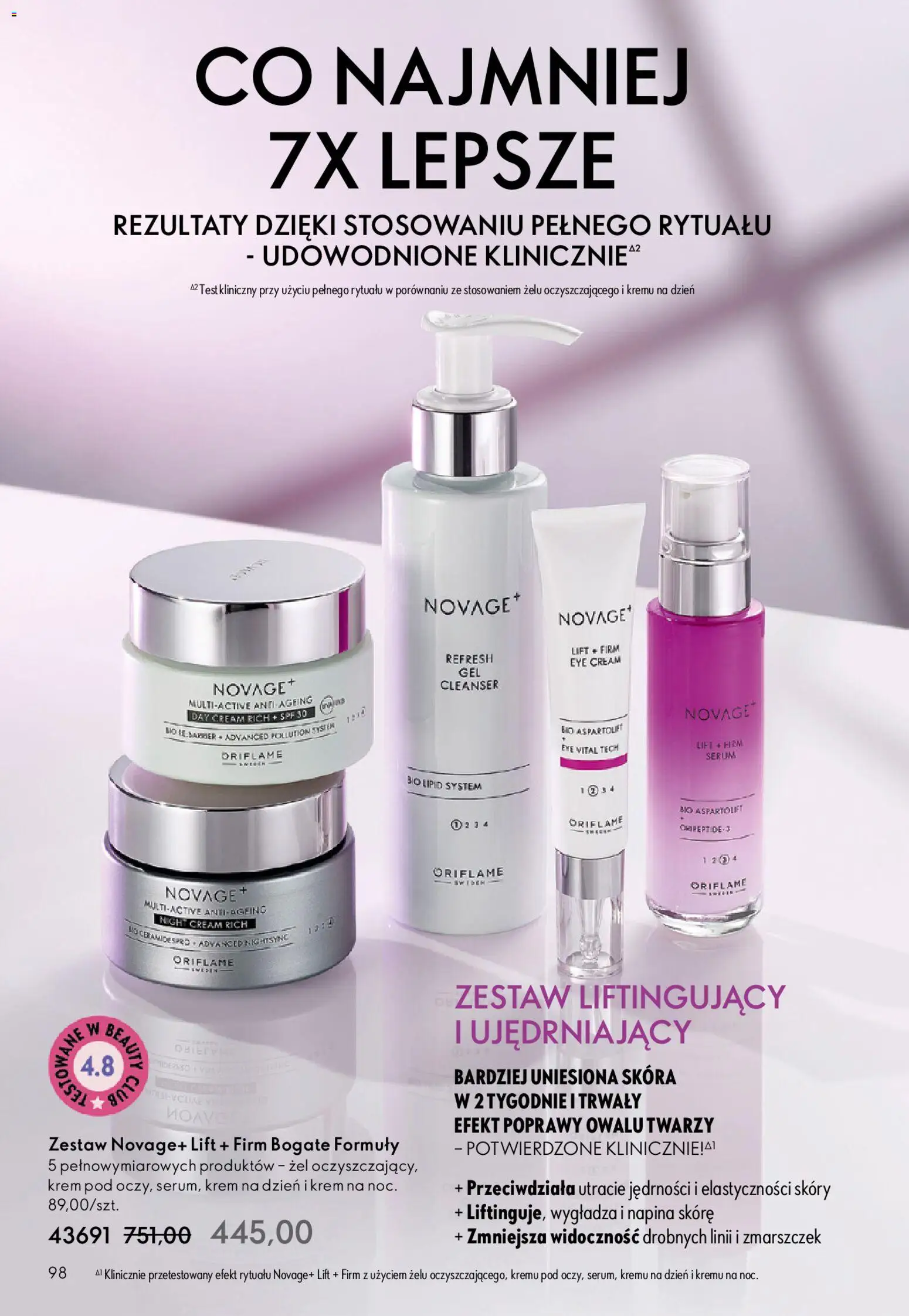 Oriflame Katalog 2 2026 od 21.01.2026 | Strona: 98 | Produkty: Krem