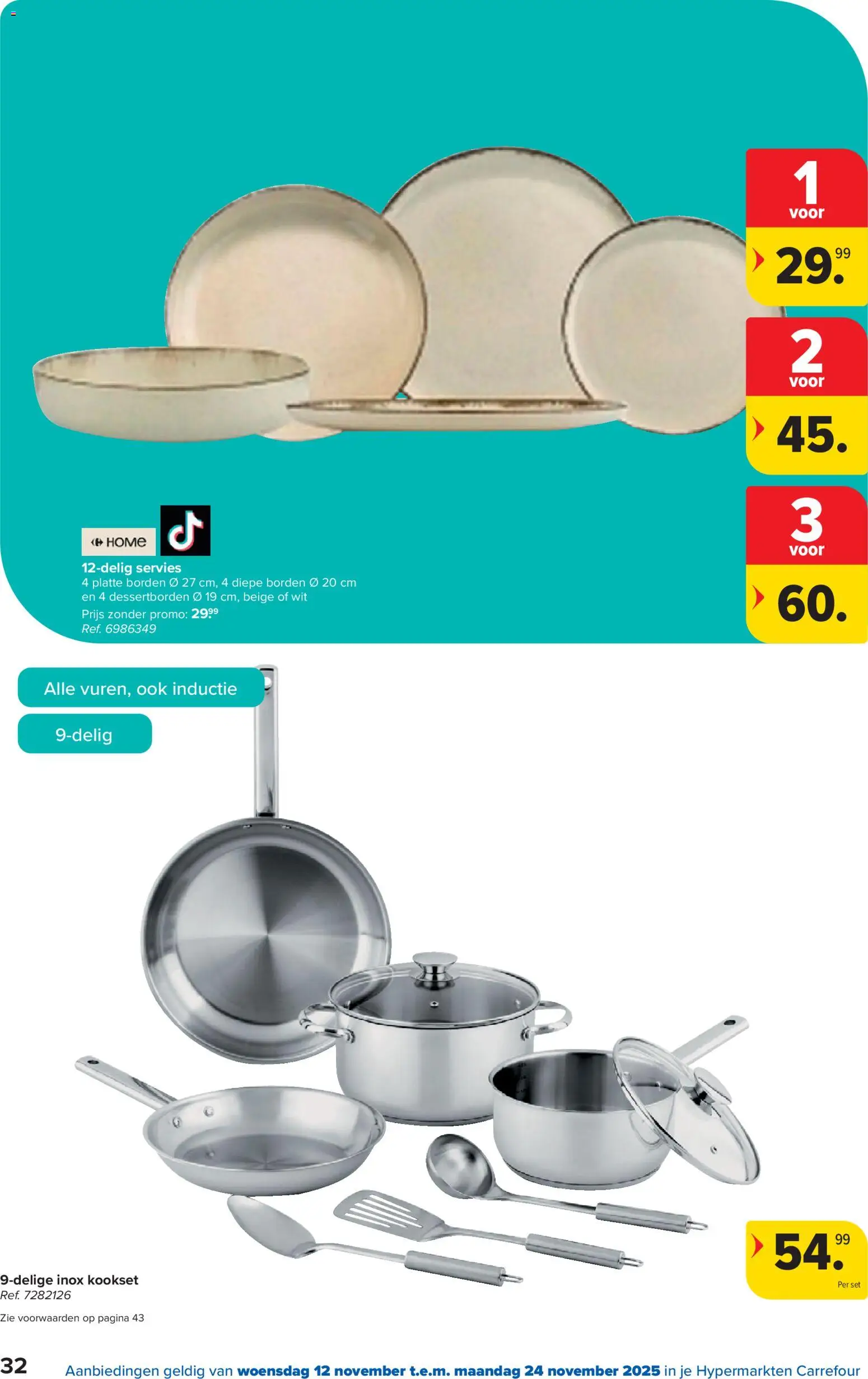 {H1} | Pagina: 32 | Producten: Servies