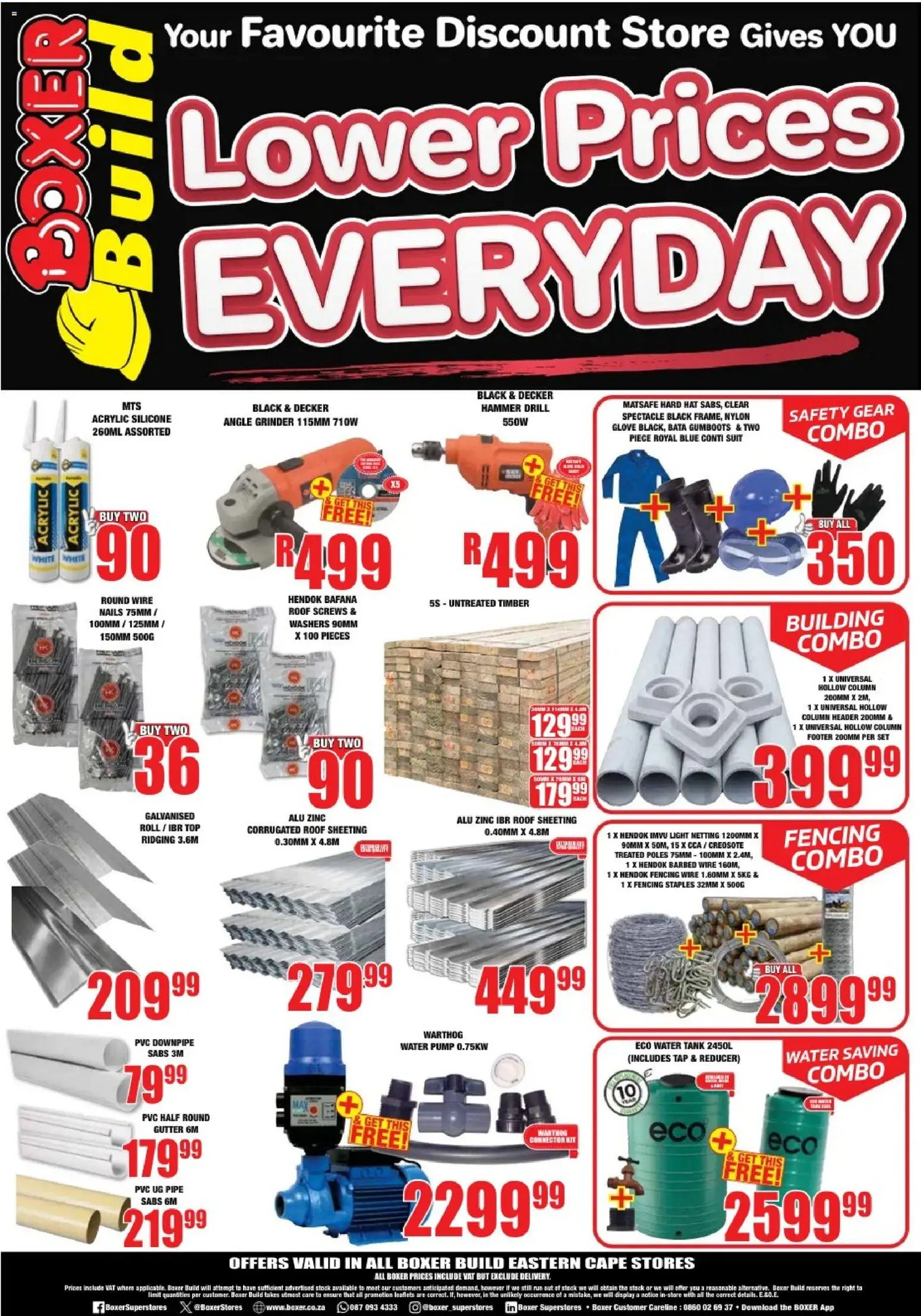 New Boxer catalogue – valid from 23.04.2026 | Page: 4 | Products: Hat, Drill, Hammer, Pipe