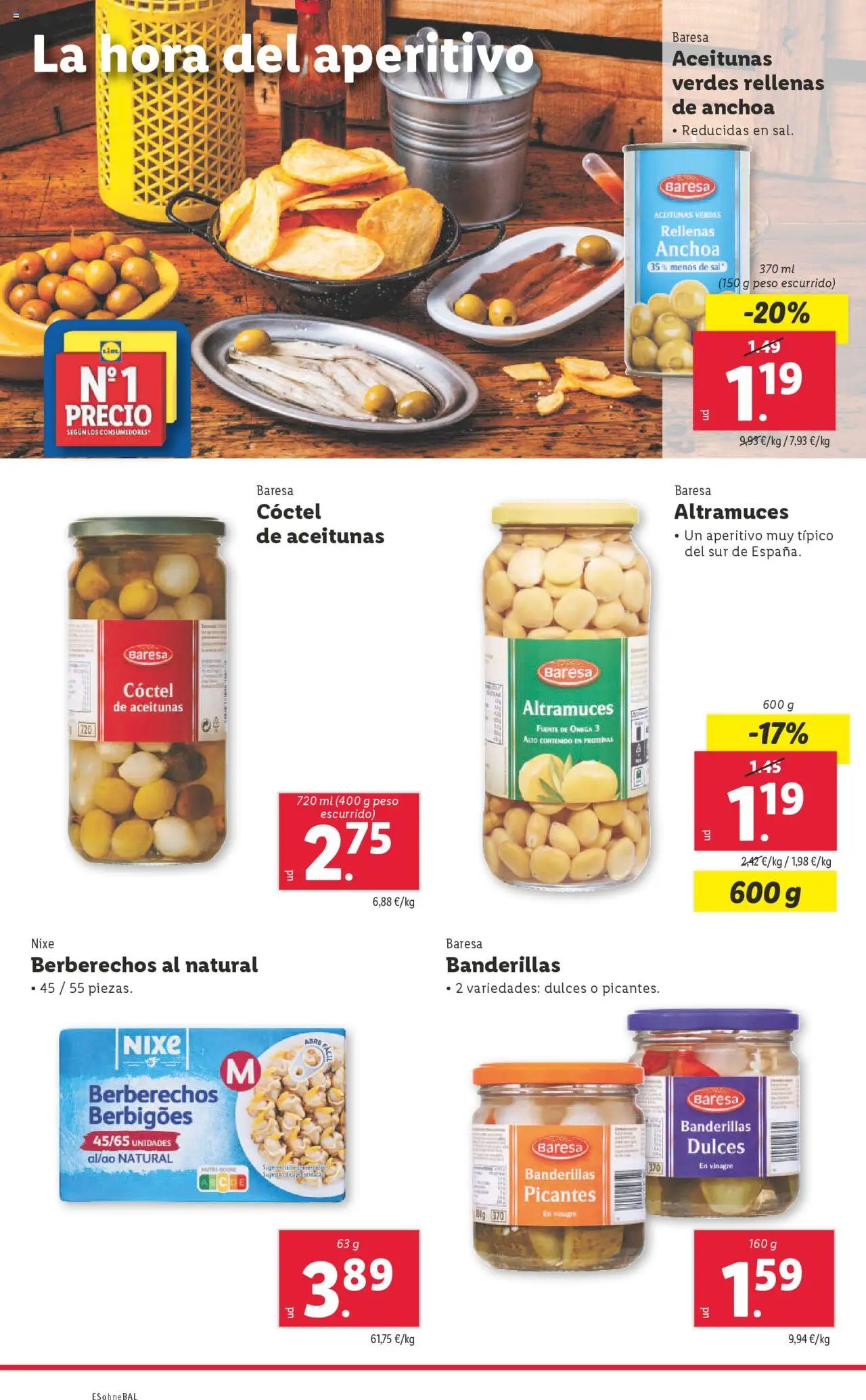 Lidl catálogo MAD │ válido desde el 16.06.2025 | Página: 12 | Productos: Δοχείο φοντί, Berberechos, Anchoa, Δεξαμενή