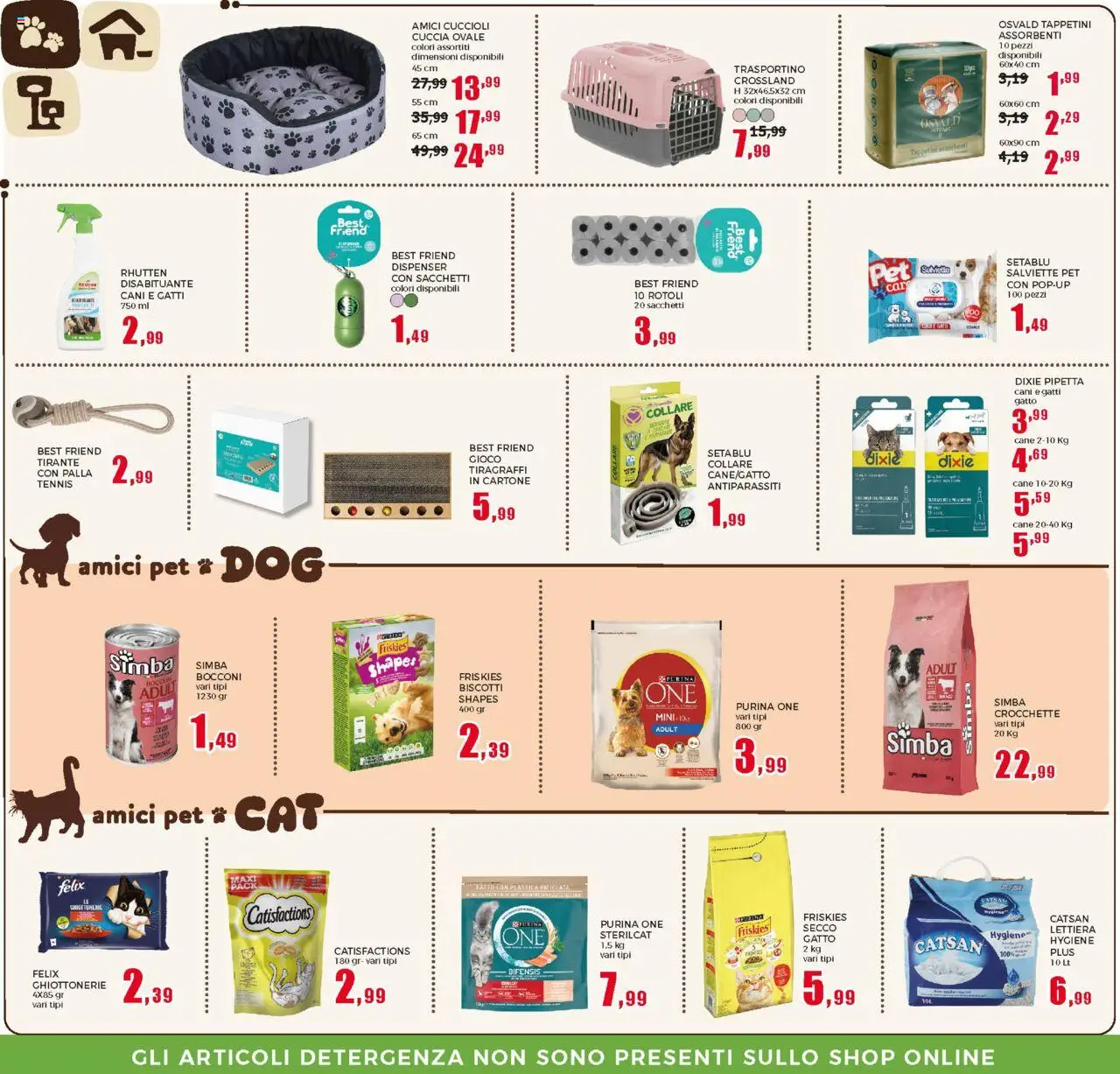 Volantino Happy Casa del 04.06.2025 | Pagina: 48 | Prodotti: Biscotti, Tiragraffi, Crocchette, Gioco