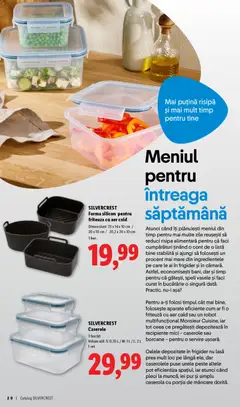 Ofertele Lidl valabile de la 30.03.2026 | Pagină: 20 | Produse: Frigider, Robot, Mici, Recipiente