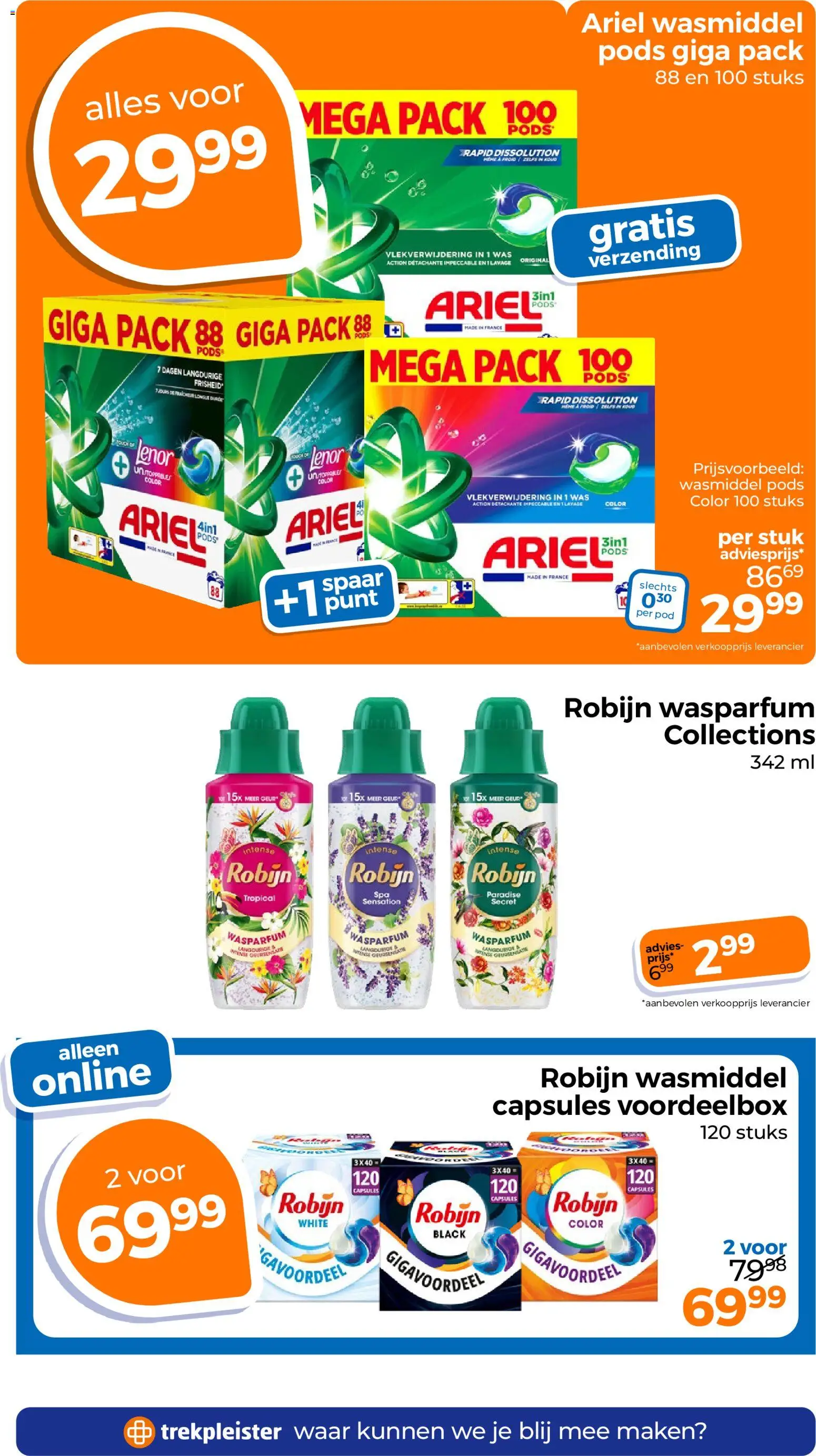 {H1} | Pagina: 53 | Producten: Wasmiddel, Robijn, Geur, Was